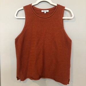 Madewell sweater tank